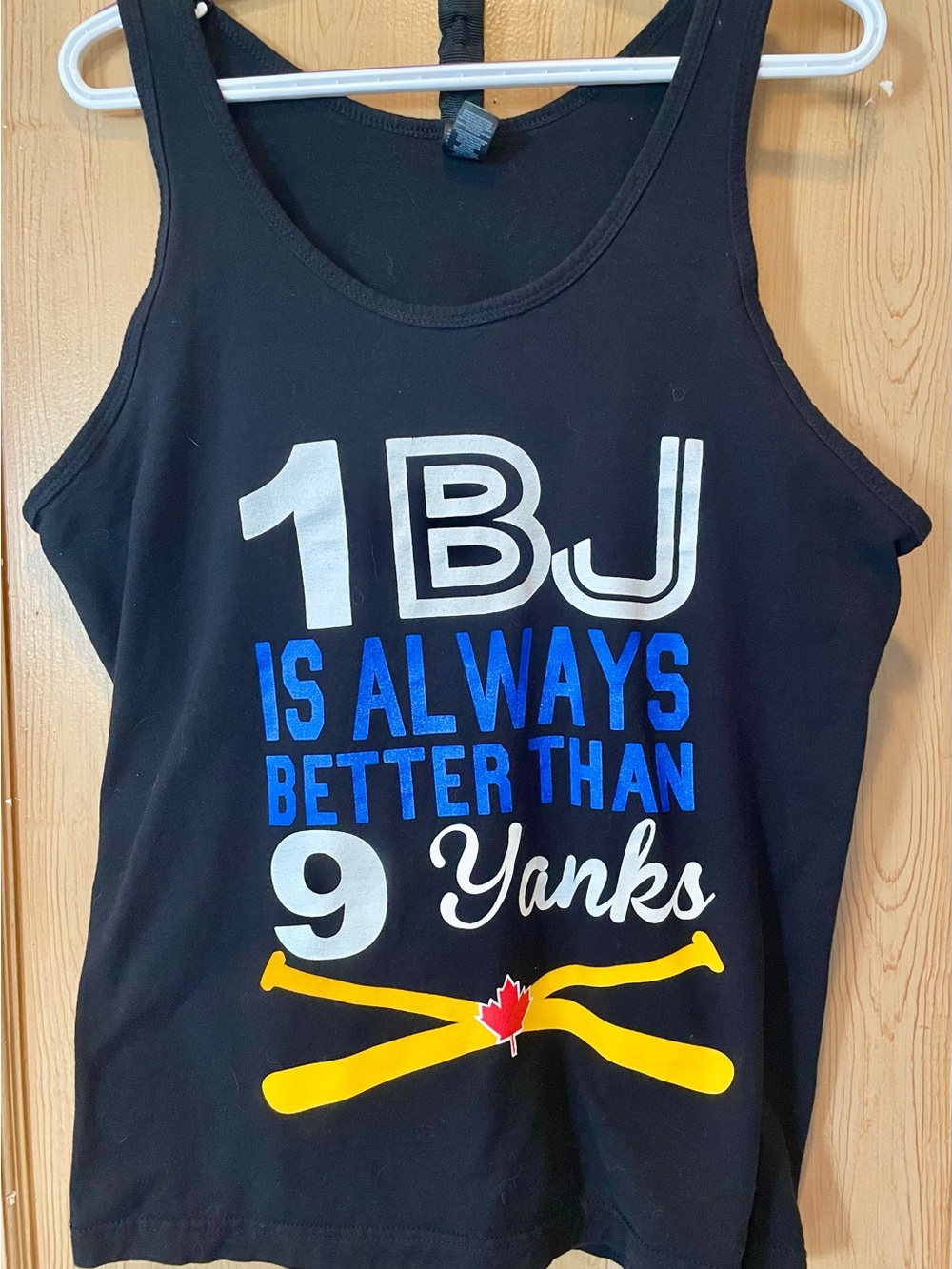 Toronto Blue Jays "1 BJ Is Always Better Than 9 Yanks" Tank Top